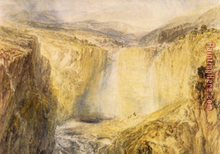 Joseph Mallord William Turner Fall of The Trees, Yorkshire
